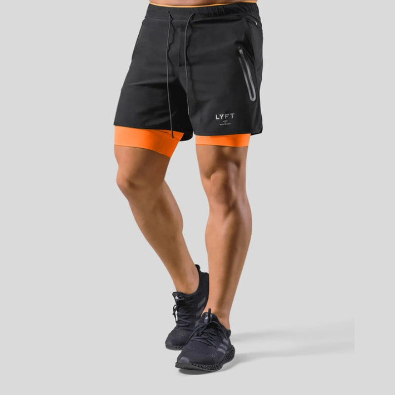 2-in-1 Sports Shorts for Men | Perfect for Any Workout