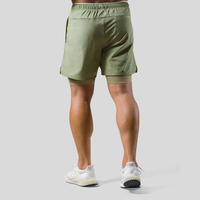 2-in-1 Sports Shorts for Men | Perfect for Any Workout