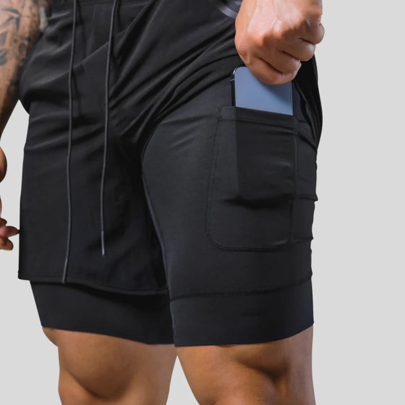 2-in-1 Sports Shorts for Men | Perfect for Any Workout