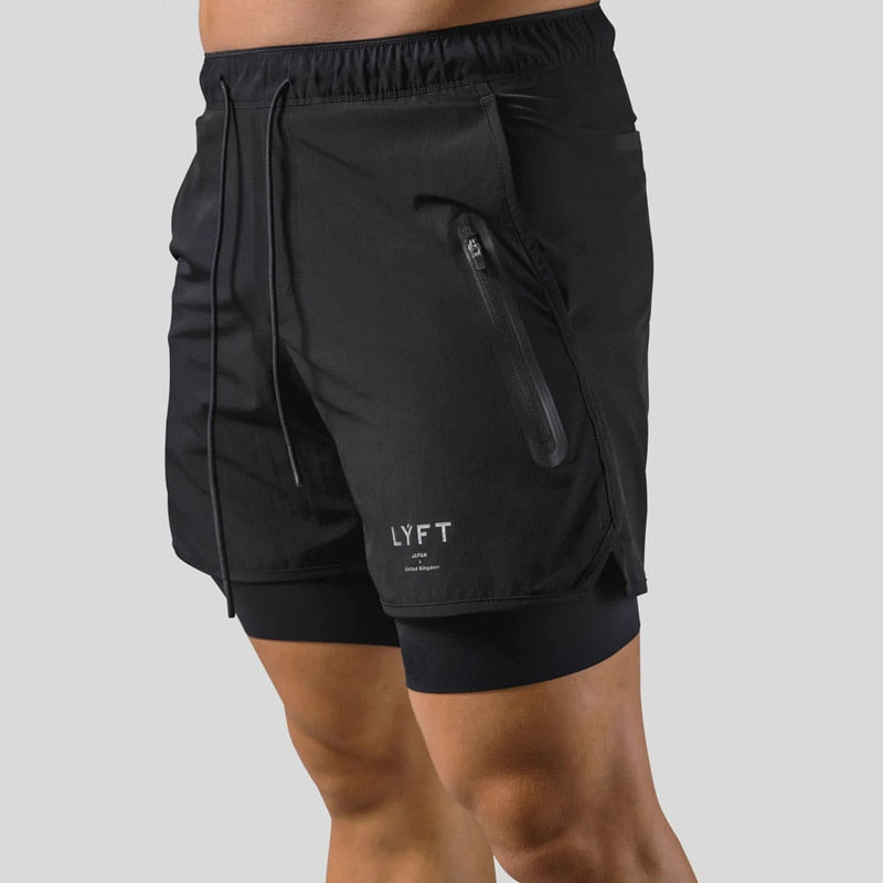 2-in-1 Sports Shorts for Men | Perfect for Any Workout