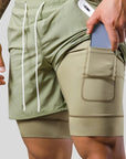 2-in-1 Sports Shorts for Men | Perfect for Any Workout