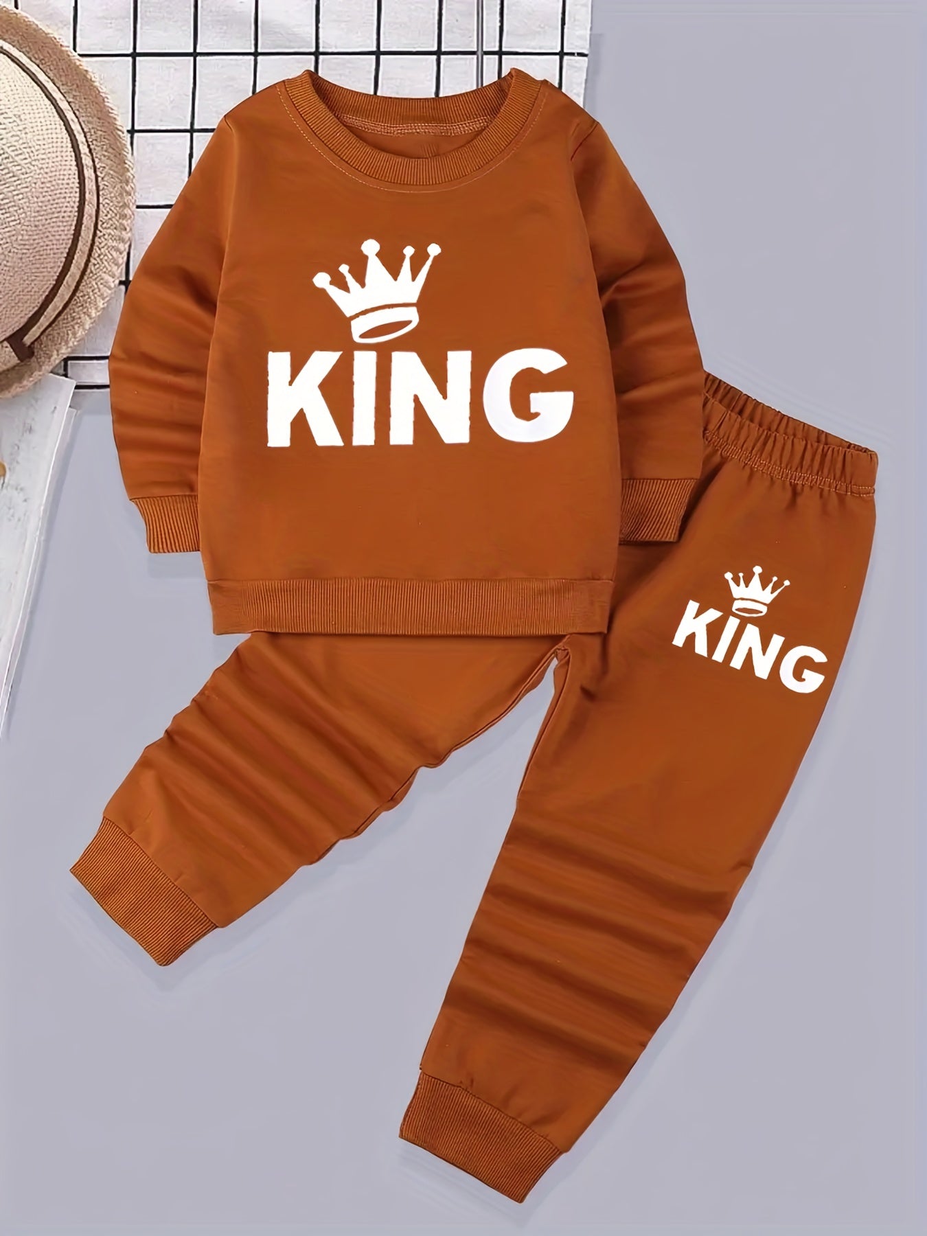 2-piece set with sweatshirt and joggers for boys - Hero