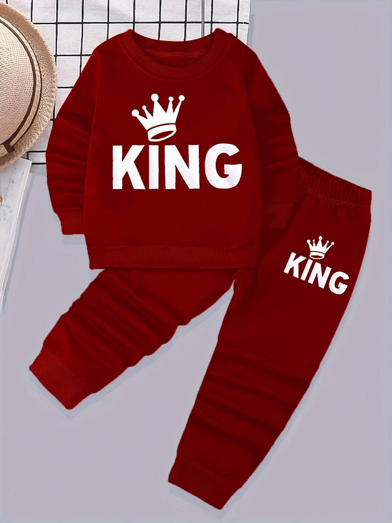 2-piece set with sweatshirt and joggers for boys - Hero