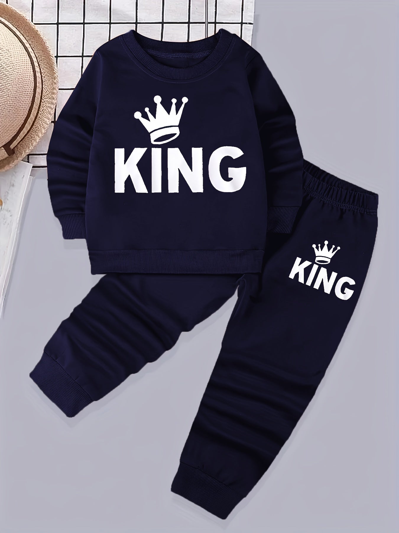 2-piece set with sweatshirt and joggers for boys - Hero