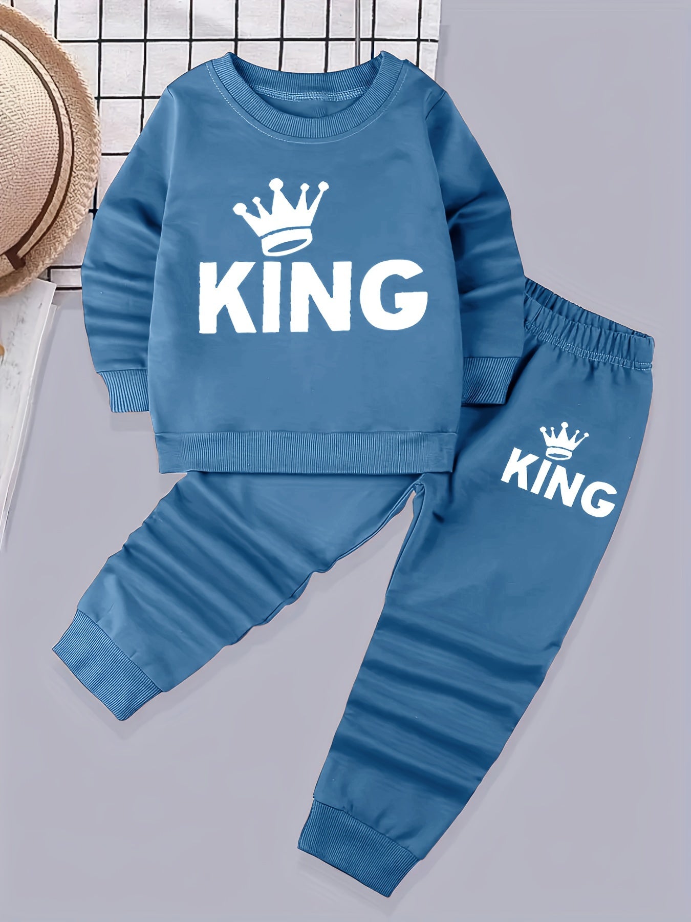 2-piece set with sweatshirt and joggers for boys - Hero
