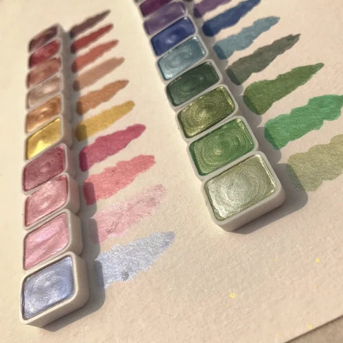 20 Colour Watercolour Painting Set