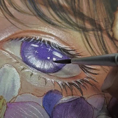 20 Colour Watercolour Painting Set