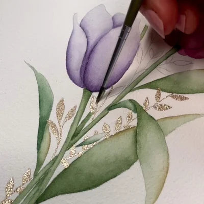 20 Colour Watercolour Painting Set