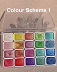 20 Colour Watercolour Painting Set