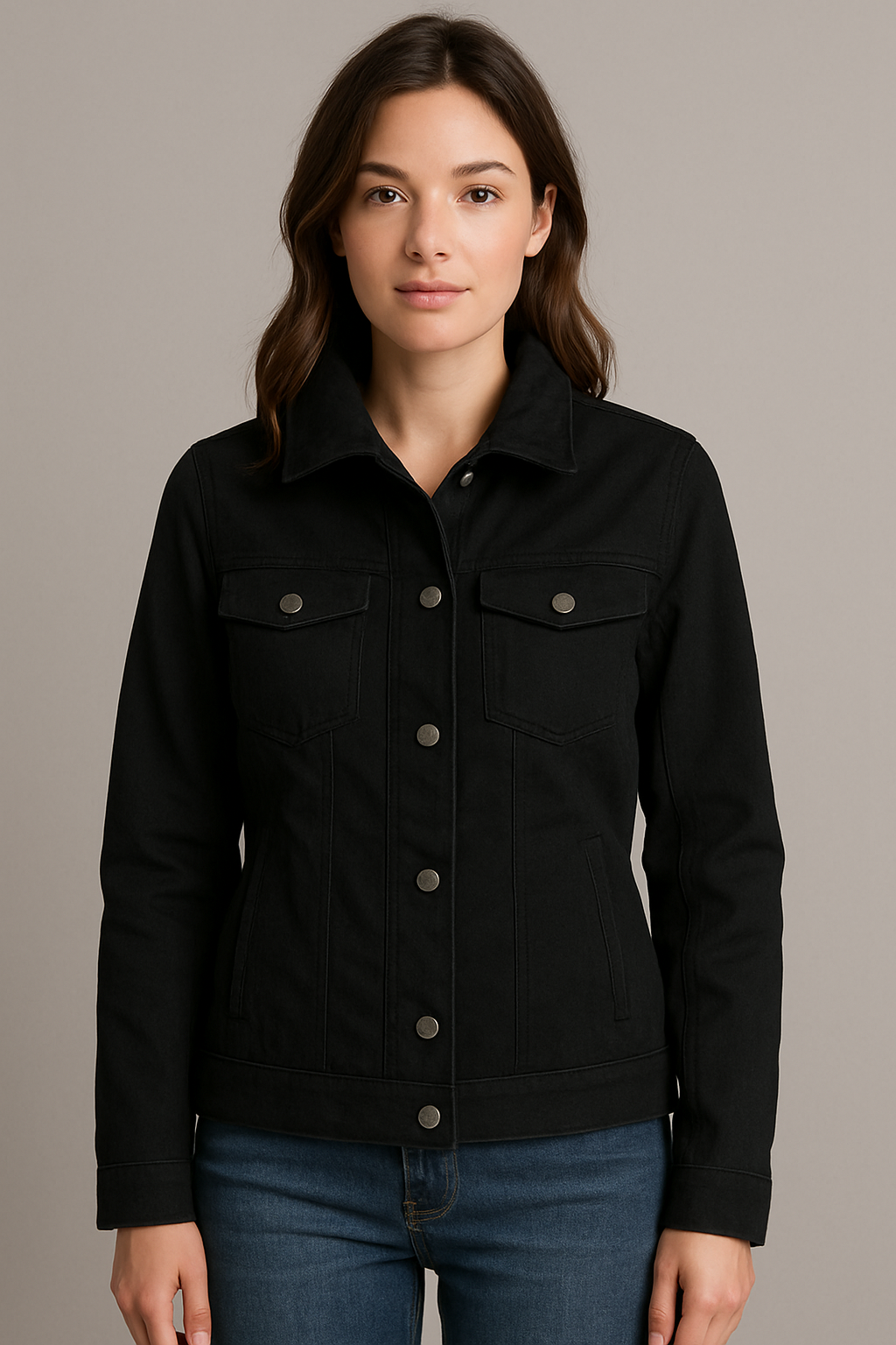 Yara | Women's Denim Trucker Jacket