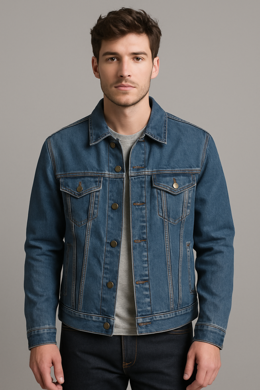 Sam | Men's Denim Trucker Jacket