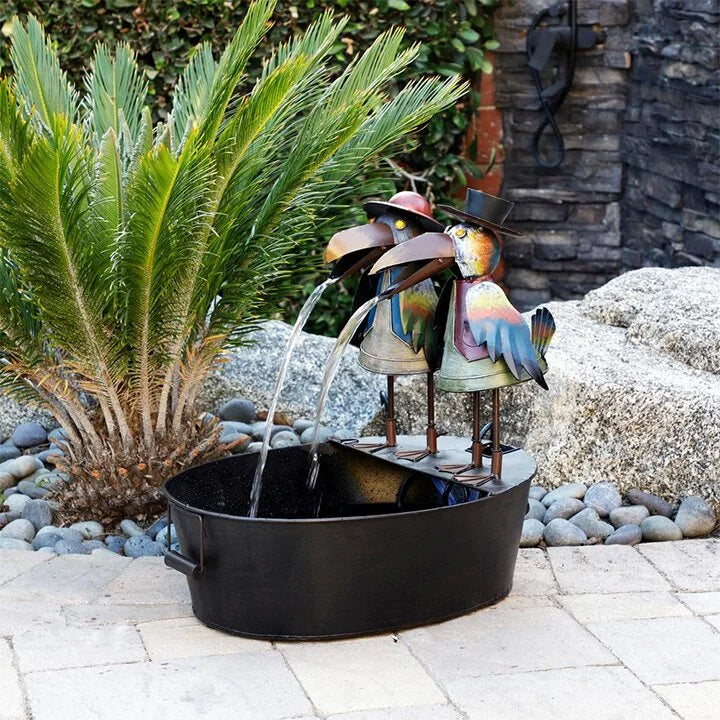 BirdArt – Courtyard Fountain Sculpture