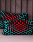 3-Piece Duvet Cover Set with Futuristic 3D Pattern