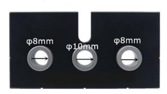 3 in 1 Adjustable Woodworking Drilling Locator Punch Tools