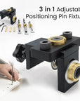 3 in 1 Adjustable Woodworking Drilling Locator Punch Tools