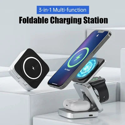 3 in 1 Foldable Wireless Charging Station