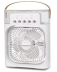 3-in-1 Portable USB Fan with Humidifier and LED Night Light