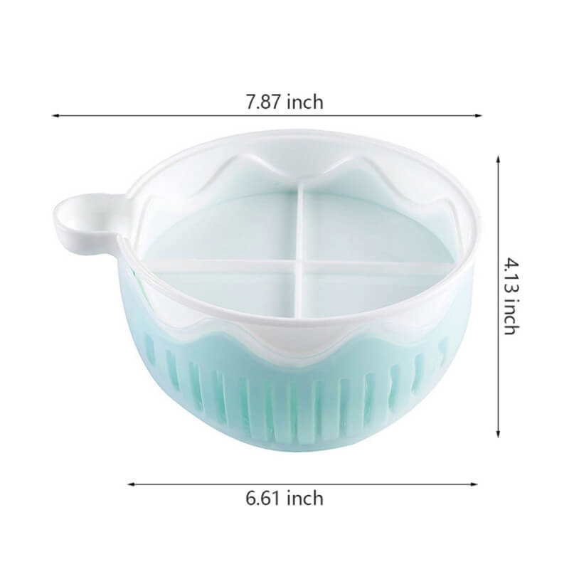 3-in-1 Salad Chopper Bowl