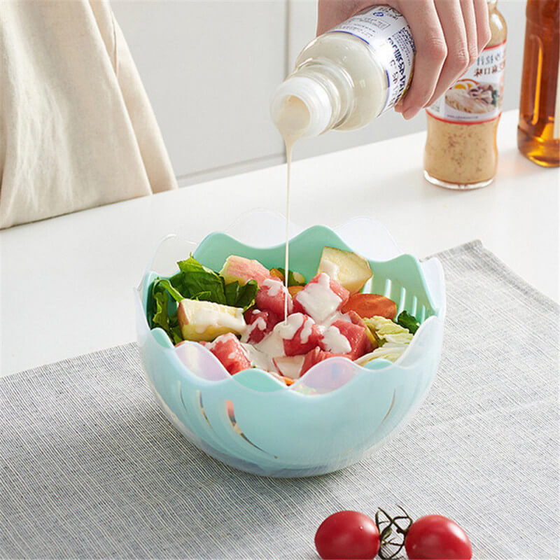 3-in-1 Salad Chopper Bowl