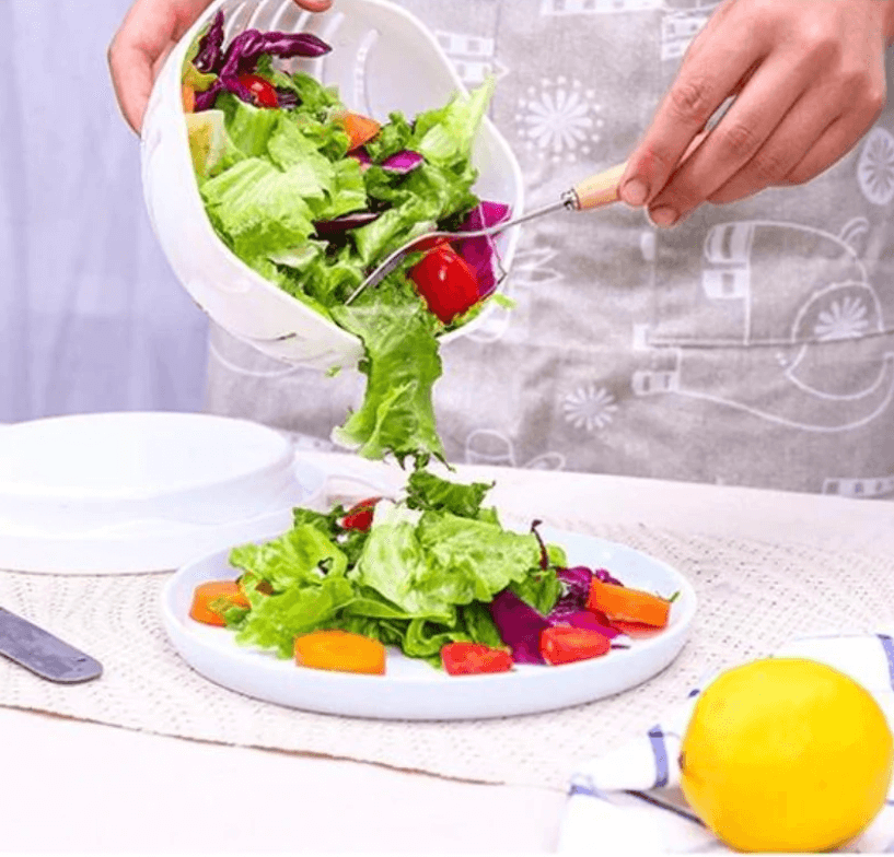 3-in-1 Salad Chopper Bowl