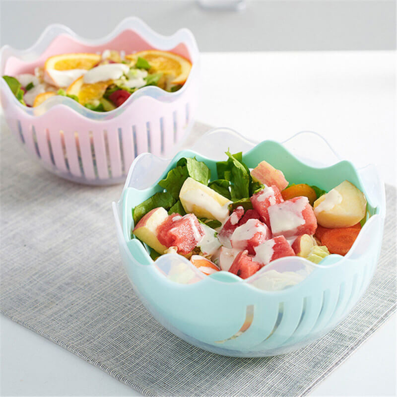 3-in-1 Salad Chopper Bowl