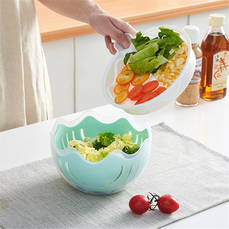 3-in-1 Salad Chopper Bowl