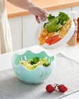 3-in-1 Salad Chopper Bowl