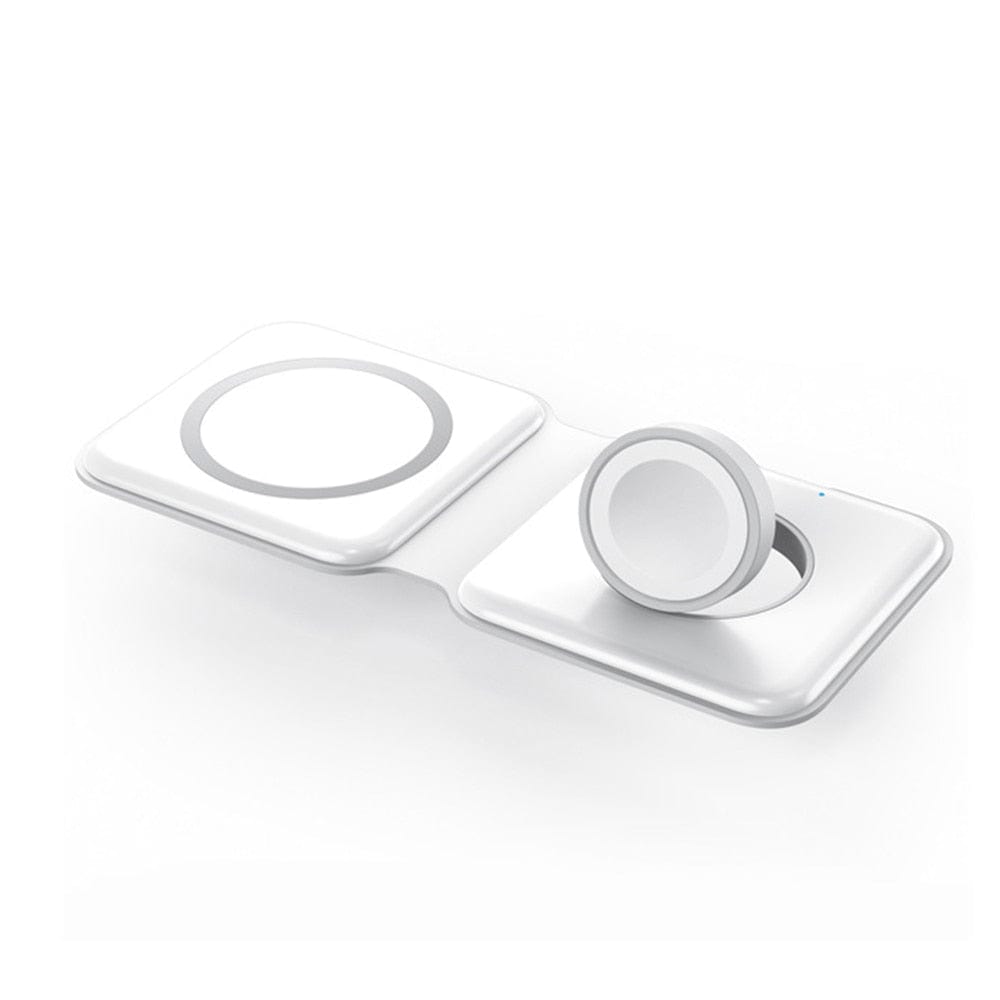 3-in-1 Wireless Charger - One charger for your smartphone, smartwatch, and earbuds