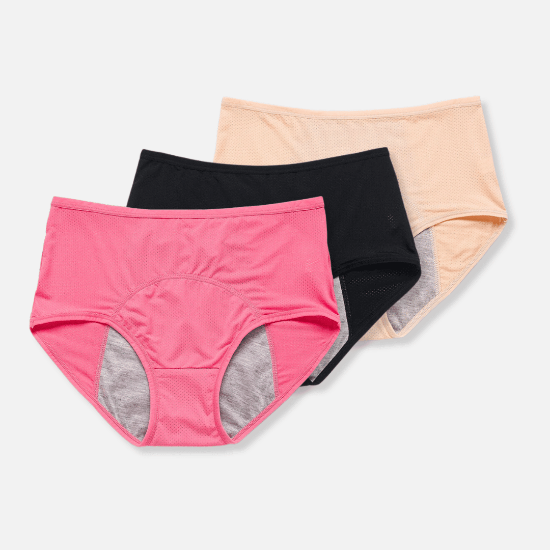 3 pieces - Leakproof menstrual underwear - Zaida