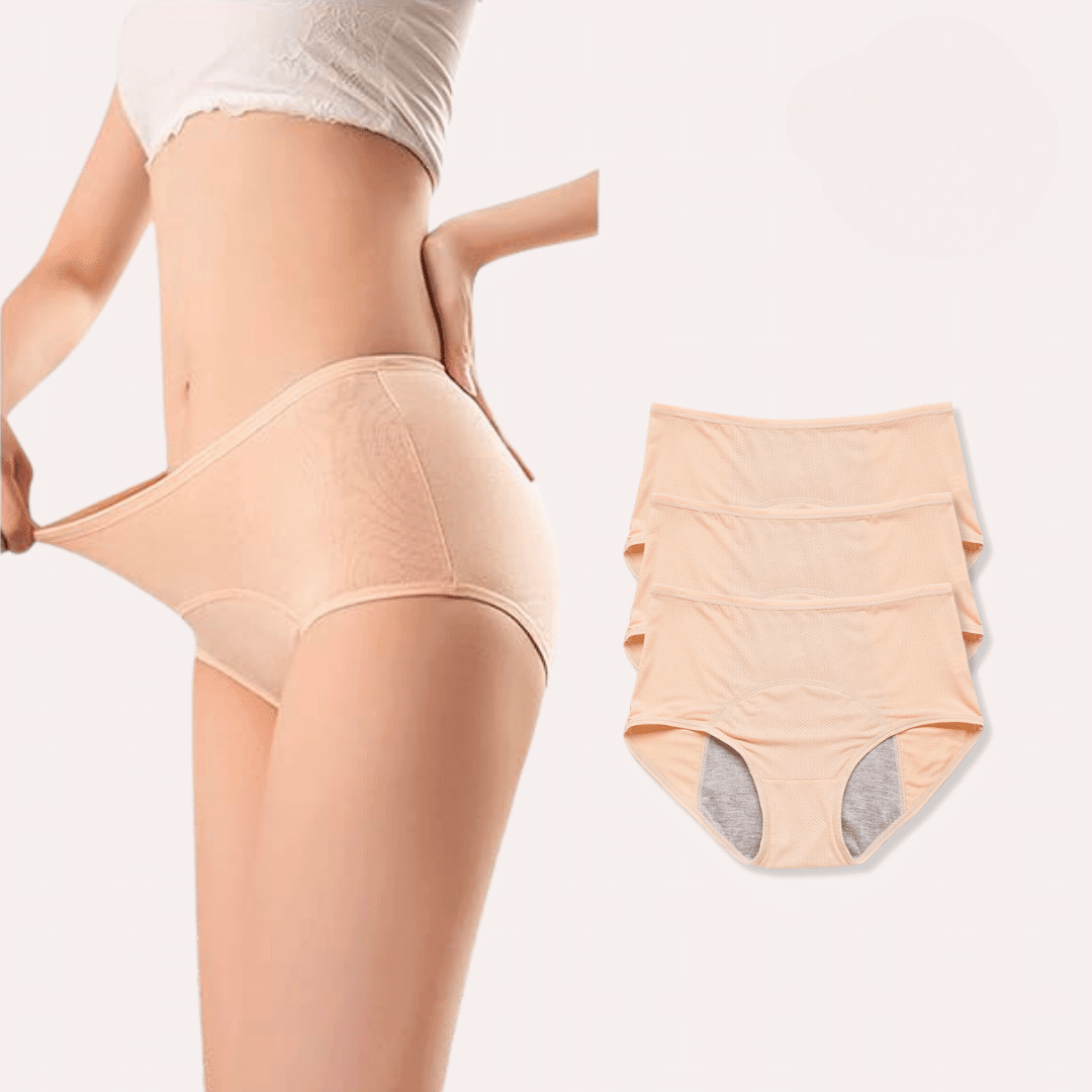 3 pieces - Leakproof menstrual underwear - Zaida