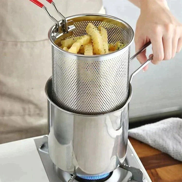 304 Stainless Steel Multifunctional Fryer