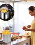 304 Stainless Steel Multifunctional Fryer