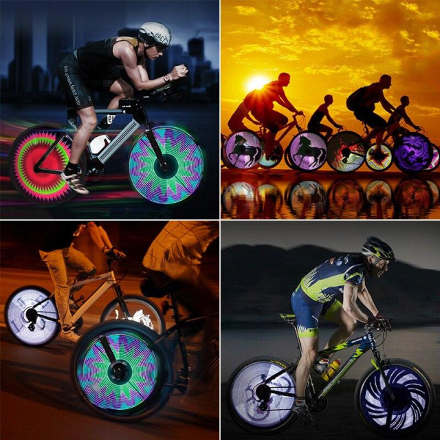 3D Bicycle Light LED