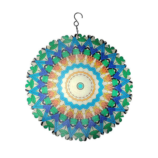 3D Colourful Wind Spinner Mandala