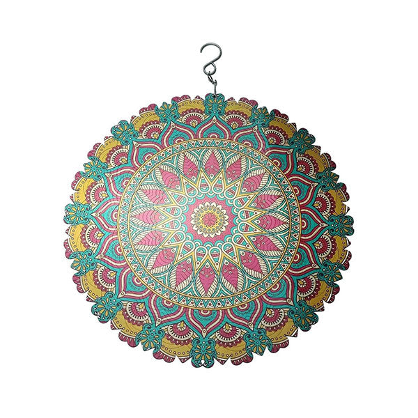 3D Colourful Wind Spinner Mandala