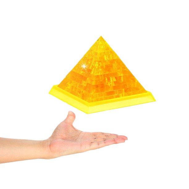 3D Crystal Puzzle Pyramid