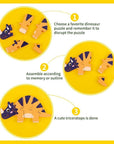 3D Dinosaur Puzzles 6 PACK