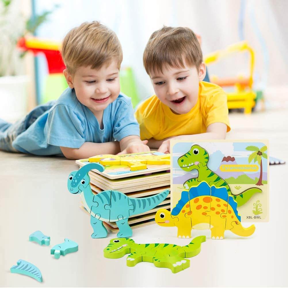 3D Dinosaur Puzzles 6 PACK