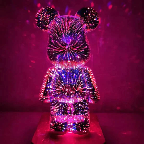 3D FIREWORK BEAR