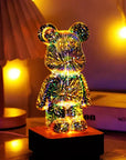 3D FIREWORK BEAR