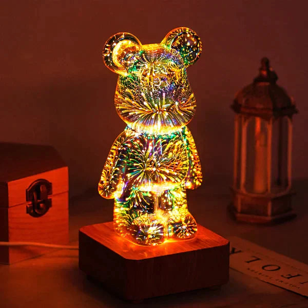 3D FIREWORK BEAR