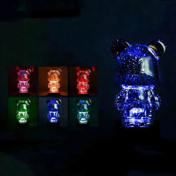 3D FIREWORK BEAR