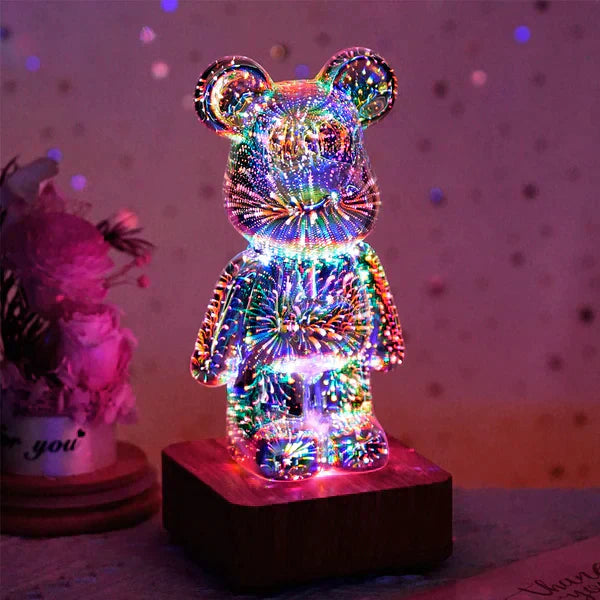 3D FIREWORK BEAR