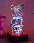 3D FIREWORK BEAR