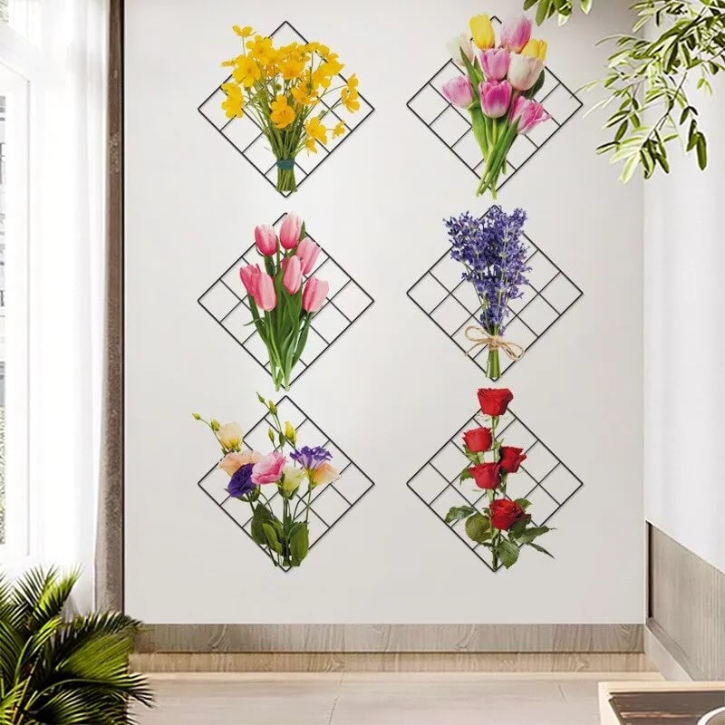 3D Green Plant Wall Stickers