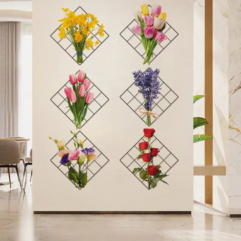 3D Green Plant Wall Stickers