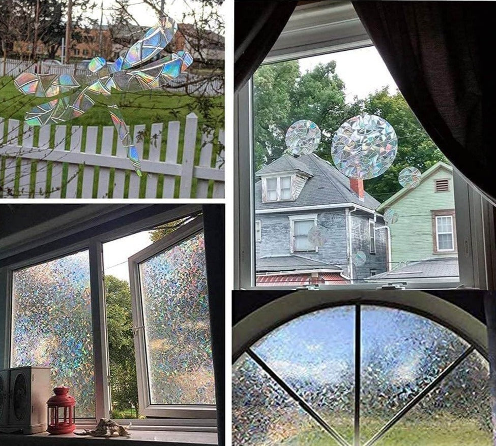 3D Rainbow Window Film