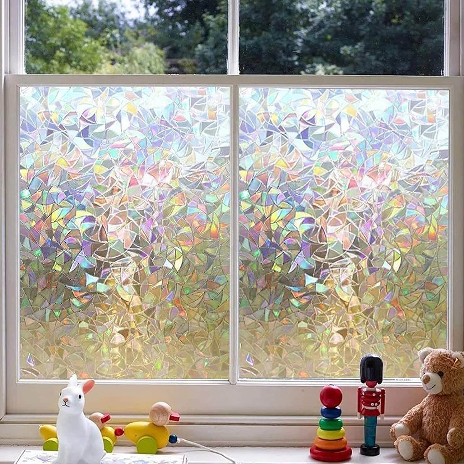 3D Rainbow Window Film