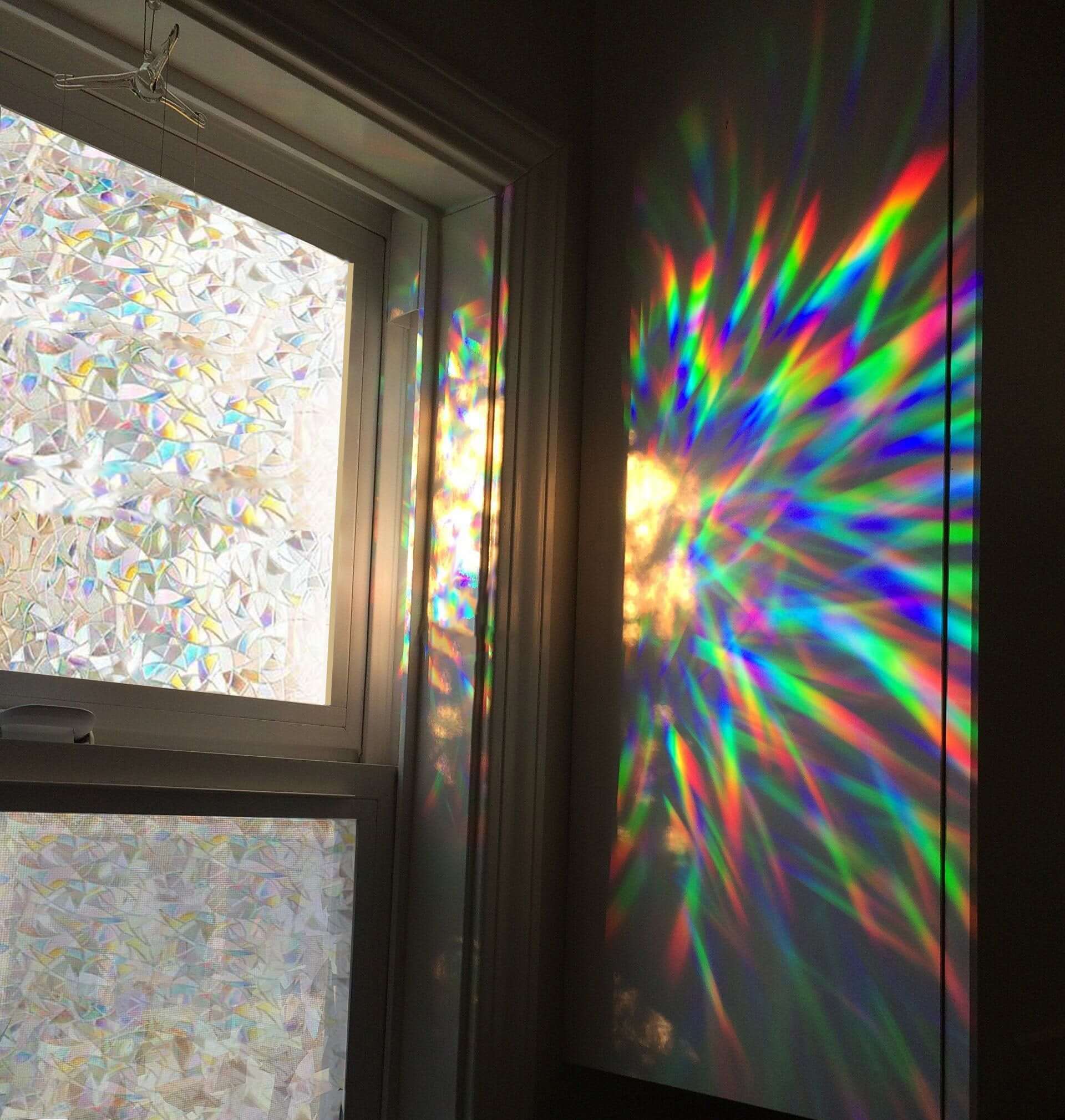 3D Rainbow Window Film