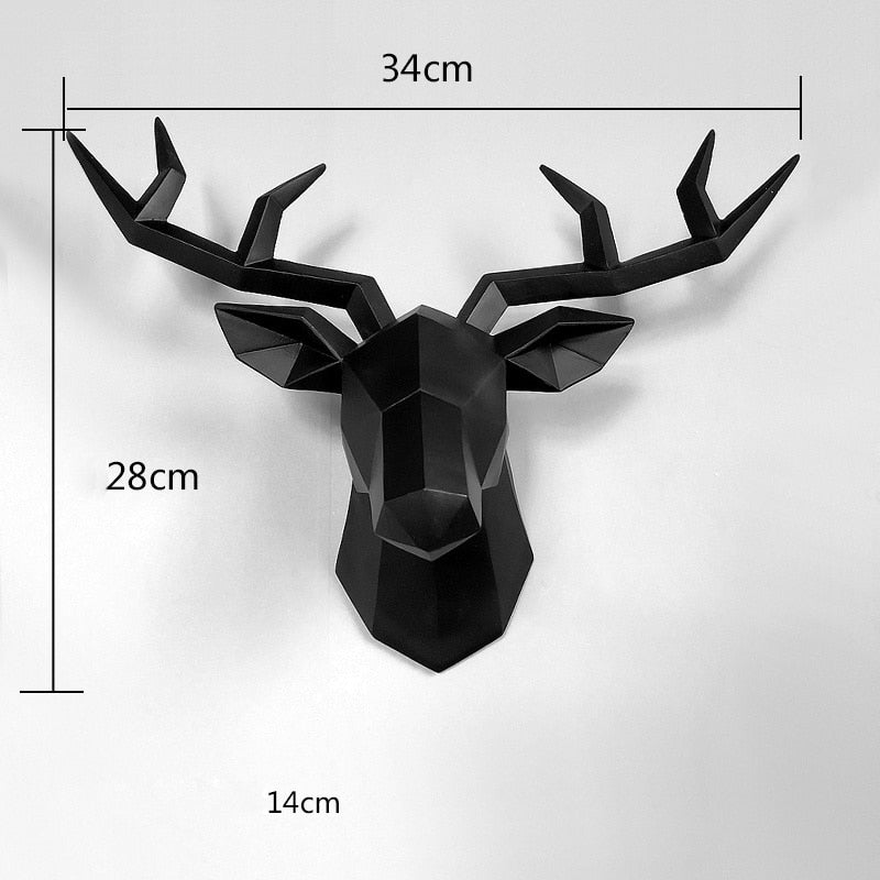 3D Reindeer | Modern Art "Stag"